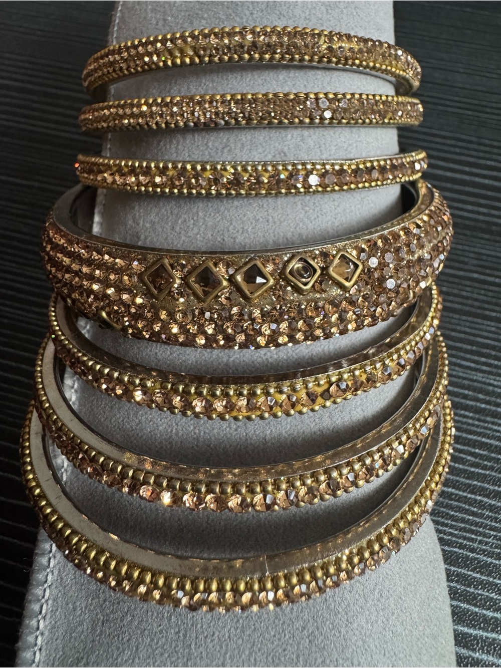 Radha Rani Bangle Bracelet Set - Bridal. wedding. ceremonial. India